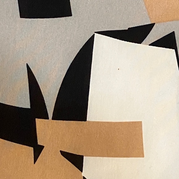 Donna Karan small wm’s Geometric Print Midi Dress - Picture 7 of 10